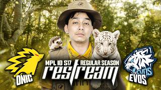 LANDAK KICIL VS KING MACAN! - RESTREAM MPL ONIC VS EVOS