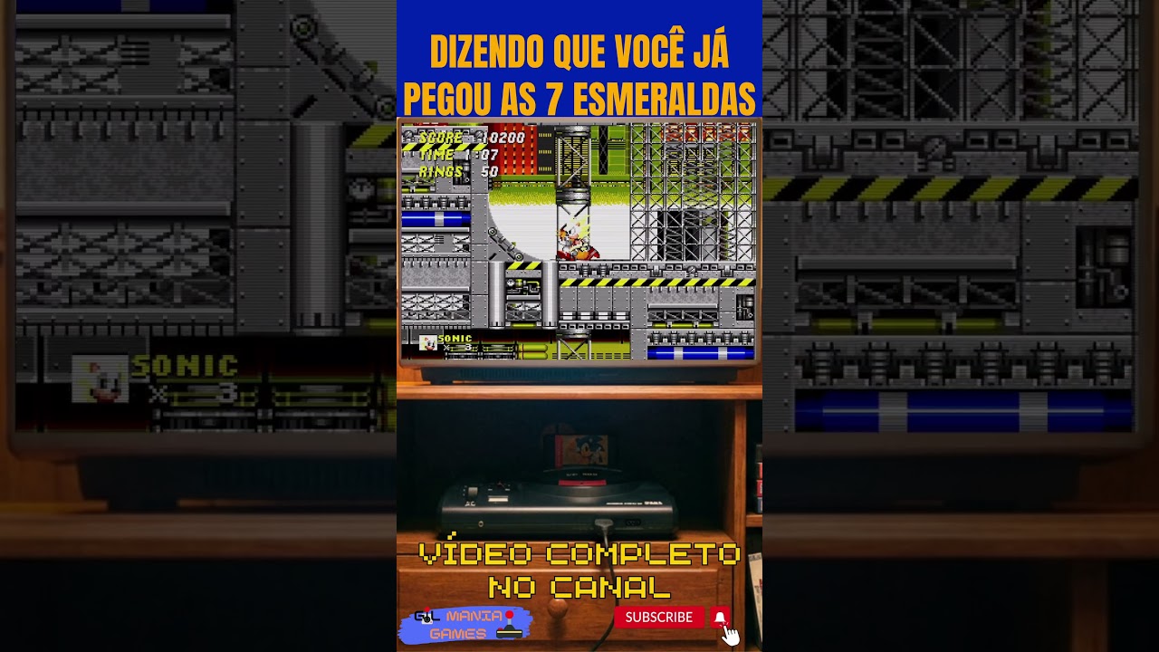 🔑 O código do Super Sonic NÃO faz exatamente o que você imagina… (Sonic 2 - Mega Drive)