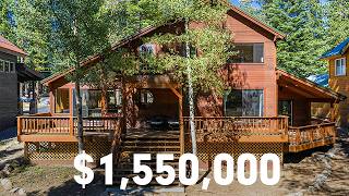 Tahoe Charm in Tahoe Donner Luxury Mountain Home Tour 13050 Skiview Loop Truckee CA