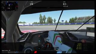 First look at rFactor 2 Hometown Portland International Raceway Ferrari 488 GT #71 Thrustmaster TX