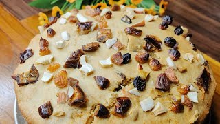 Healthy Orange Cake  Whole Wheat And Jaggery Cake  Aata Cake 
