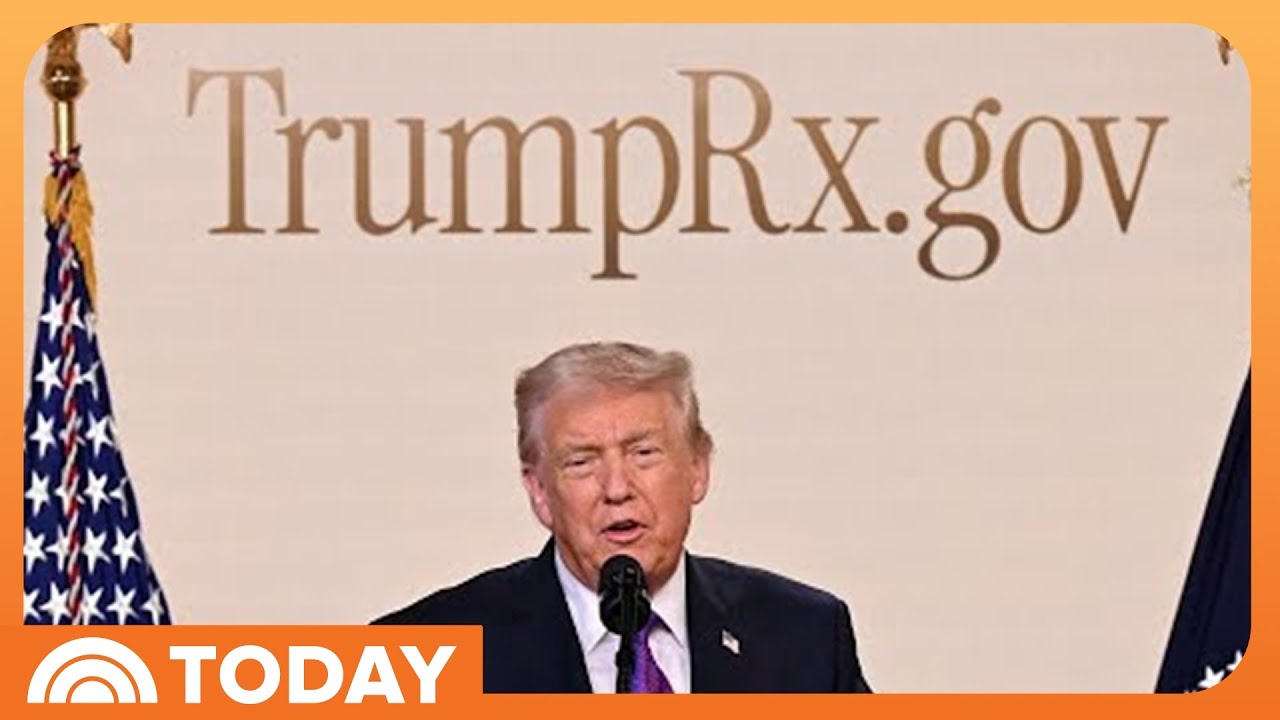Trump Launches TrumpRx.gov Site for Discounted Drug Prices