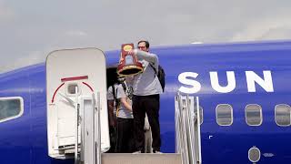 Baylor Men's Basketball welcomed home as National Champions!