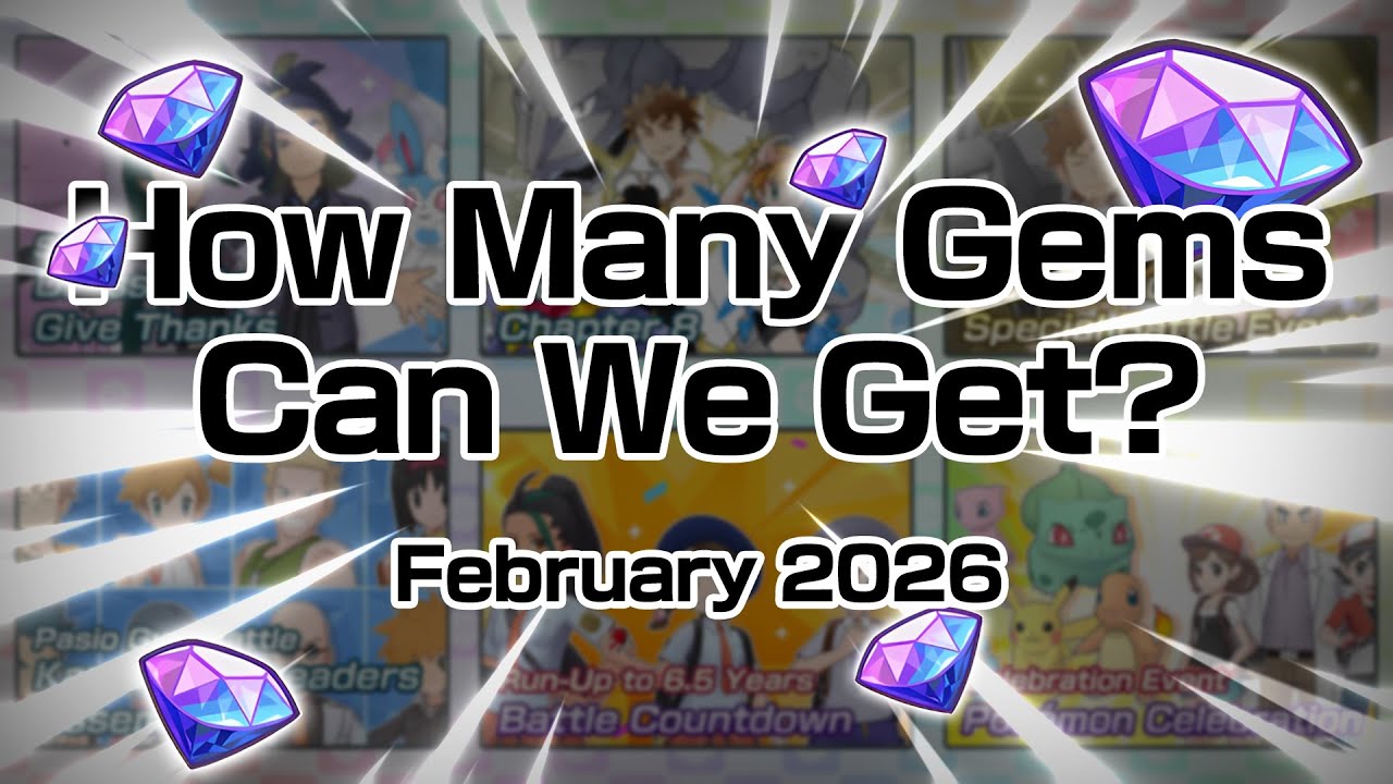 [Pokemon Masters EX] СКОЛЬКО САМОЦВЕТНЫХ КАМНЕЙ МЫ МОЖЕМ ПОЛУЧИТЬ? (Февраль 2026)