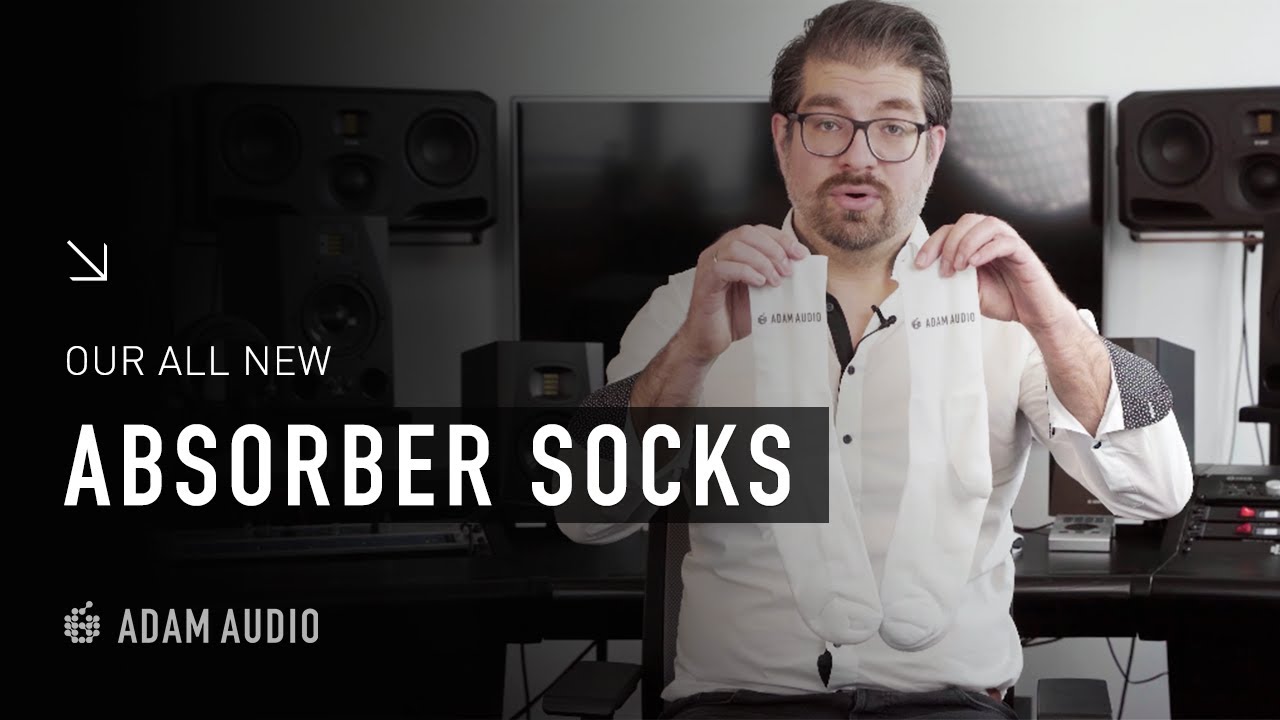 The ALL NEW ADAM Audio Absorber Socks | ADAM Audio