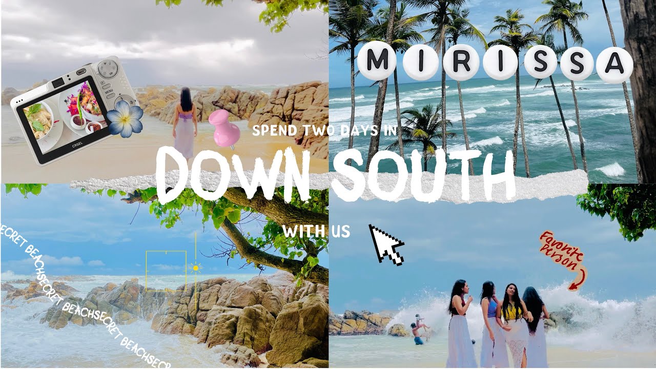 Downsouth girls trip 🌴🥥 | weligama,mirissa,Galle | travel vlog 🌊🏖️