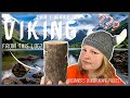 Woodturning | Viking from  log