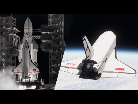 (CANCELLED PROJECT) | Buran OK-1.01 | KSP Cinematic