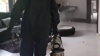 Watch How To Professional Disinfect Home, Offices In Minutessanitization Service - Aks Facilities