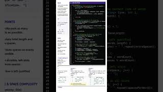 LeetCode #68 Text Justification 🚀 | Hard String Problem Explained in Java #coding #leetcode #dsa