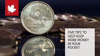 Five ways to help you save money right now