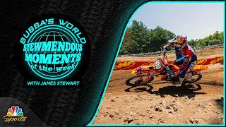James Stewart's top moments from SMX World Championship Round 23 at Southwick | Motorsports on NBC