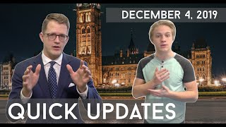 Quick Update – December 4 - Youtube Video