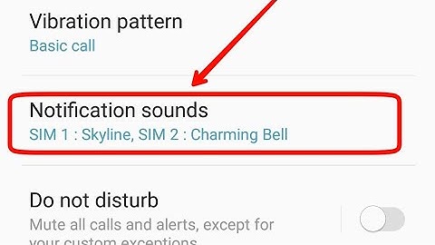 How To Change Notification Sounds in Samsung J7 Prime