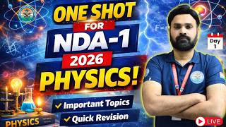 NDA Physics : Optics One Shot ✅ |Day-1| Physics for NDA 1 2026 🎯 NDA Physics One Shot | NDA GAT 2026