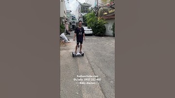 Xe điện cân bằng 10 inch, Mini Robot C1 (K4), có tay cầm đa năng, tải trọng lớn