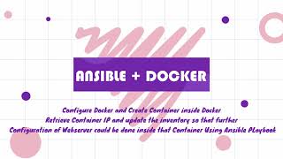 DevOps | Ansible Playbook for configure Docker and create Container with ssh-enabled inside Docker |