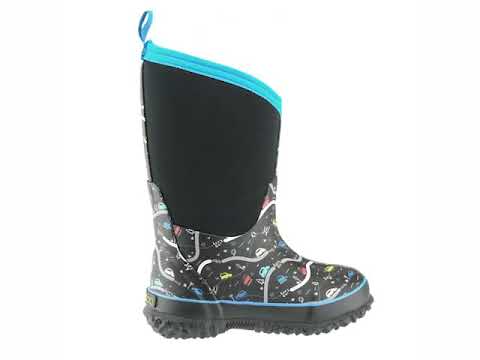 Kids mud boots & Toddler work boots - YouTube