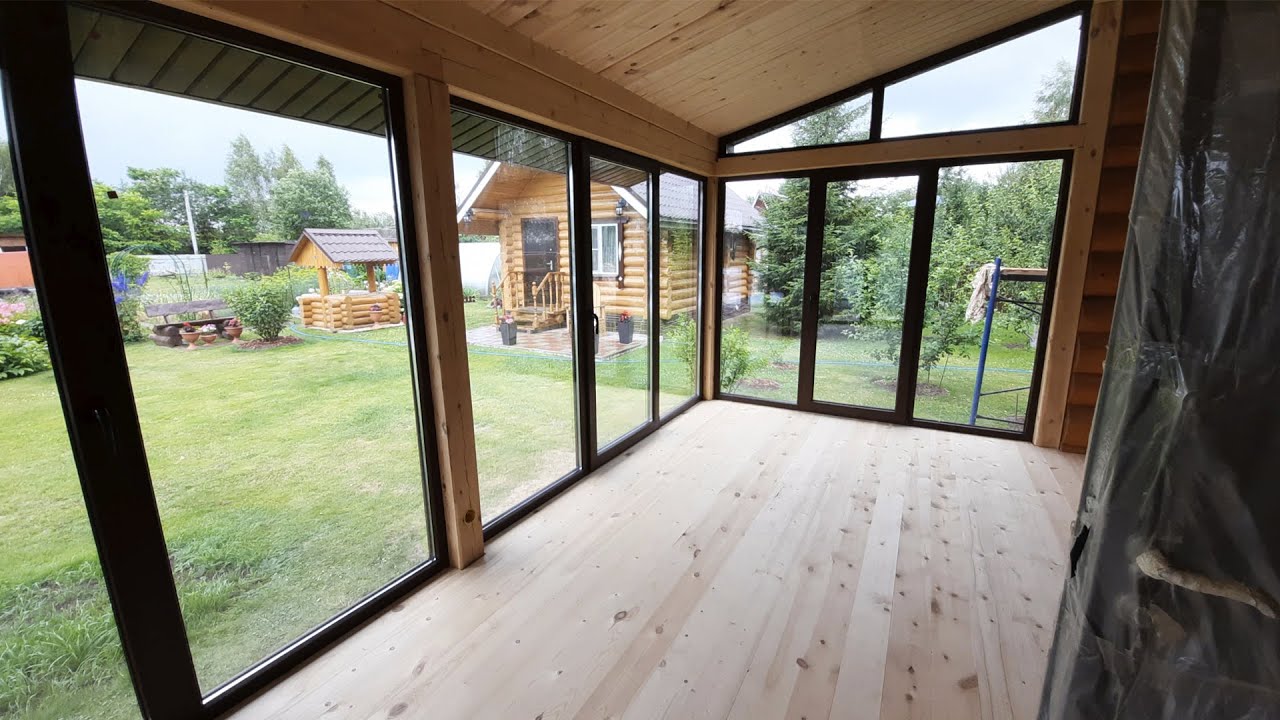 Металлический дом в Соче веранда Металлический дом в Соче веранда