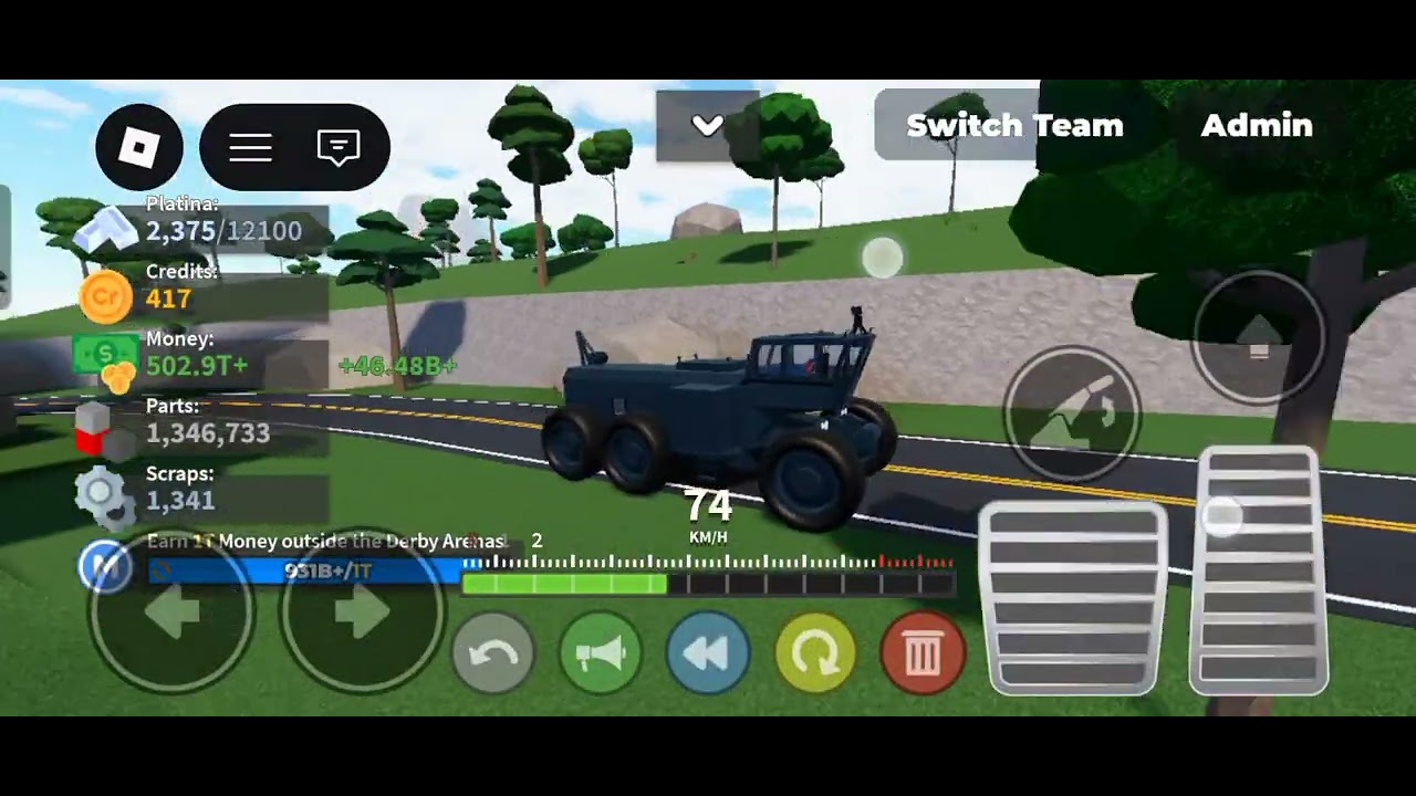 Car Crushers 2 1997 TC-497 Overland Train 