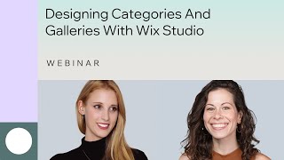 Wix Studio | Webinar: Designing and optimizing the category page