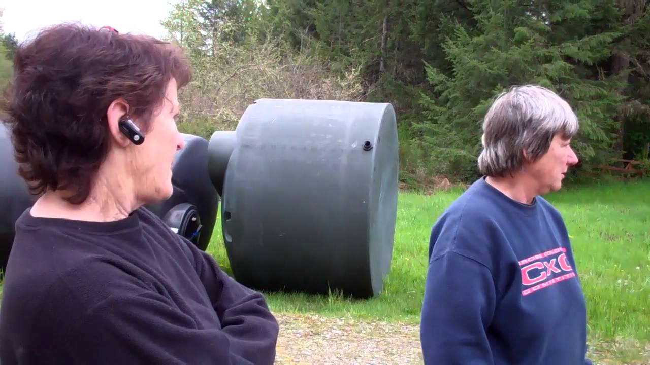 Can you bury an above ground tank YouTube