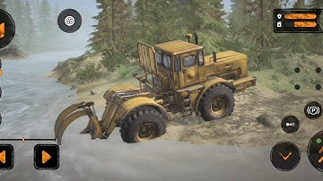 Unlocking New Trucks Converting  K-700 Into Loader | MudRunner Android Gameplay HD