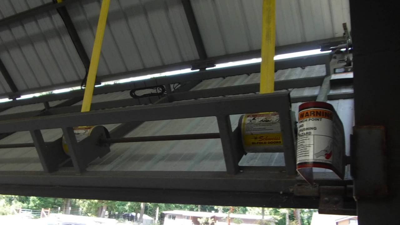 Airplane Hangar Door Inspection!  All Islands Home Inspections