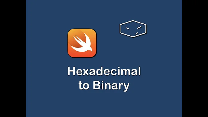 hexadecimal to binary in swift 3