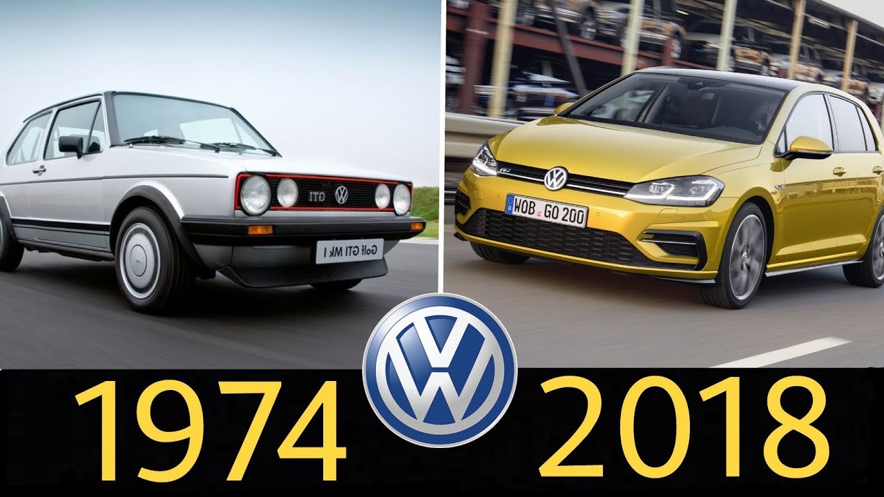 VOLKSWAGEN GOLF EVOLUTİON (19742018) / ( Volkswagen golf tarihçesi