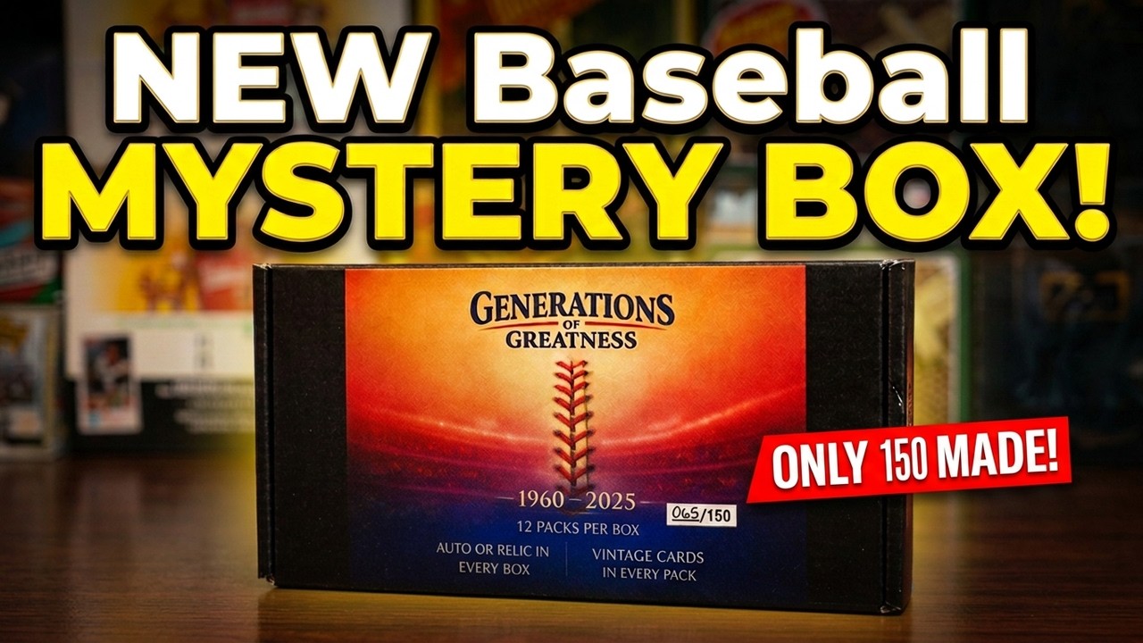 NEW Generations of Greatness BASEBALL MYSTERY BOX! - YouTube