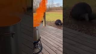 Massive Fireball Explosion Causes Porch Collapse in Epic Wreck #EpicFail
