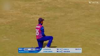 Nepal vs Namibia /Highlights/Highest run chase by Nepal ever in ODI