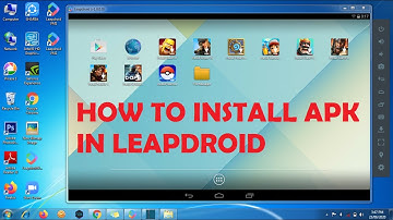 How To Install Apk File In LeapDroid | LeapDroid Emulator For Windows  | FACTS TV #LEAPDROID #APK