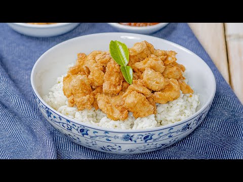 Resep Nasi Daun Jeruk Ayam Popcorn