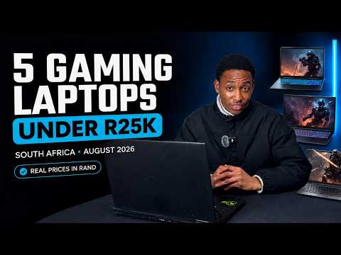 Best Gaming Laptops under R25,000 in South Africa (August 2026): Real Prices in Rand