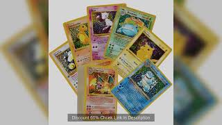 151Pcs 1996 1st Edition Pokemon Foil Flash Cards Pikachu Charizard Blastoise Venusaur Mewtwo Game Co screenshot 4