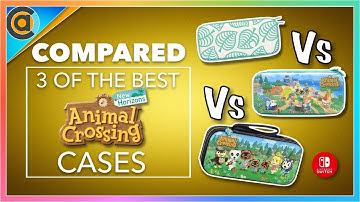 COMPARED - All 3 Animal Crossing New Horizons Nintendo Switch Cases. Which one will you choose ?