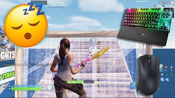 Steelseries Apex Pro TKL ASMR Chill🤩 Piece Control 1v1🏆Satisfying Keyboard Fortnite
