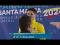 Diogo Soares é ouro na barra fixa no Pan-Americano de Ginástica Artística