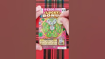 £3 lottery scratch card  #lottery #scratchcards #shorts #TeamAbi