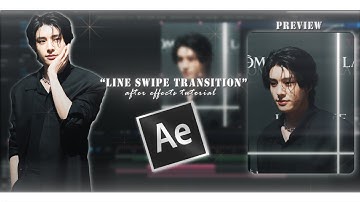 Line Swipe Transition Tutorial | Easy After Effects Tutorial