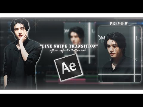 Line Swipe Transition Tutorial | Easy After Effects Tutorial