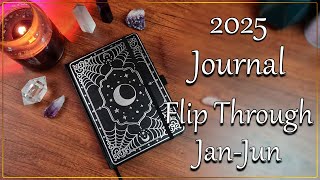 Bullet Journal Flip Through January to June 2025