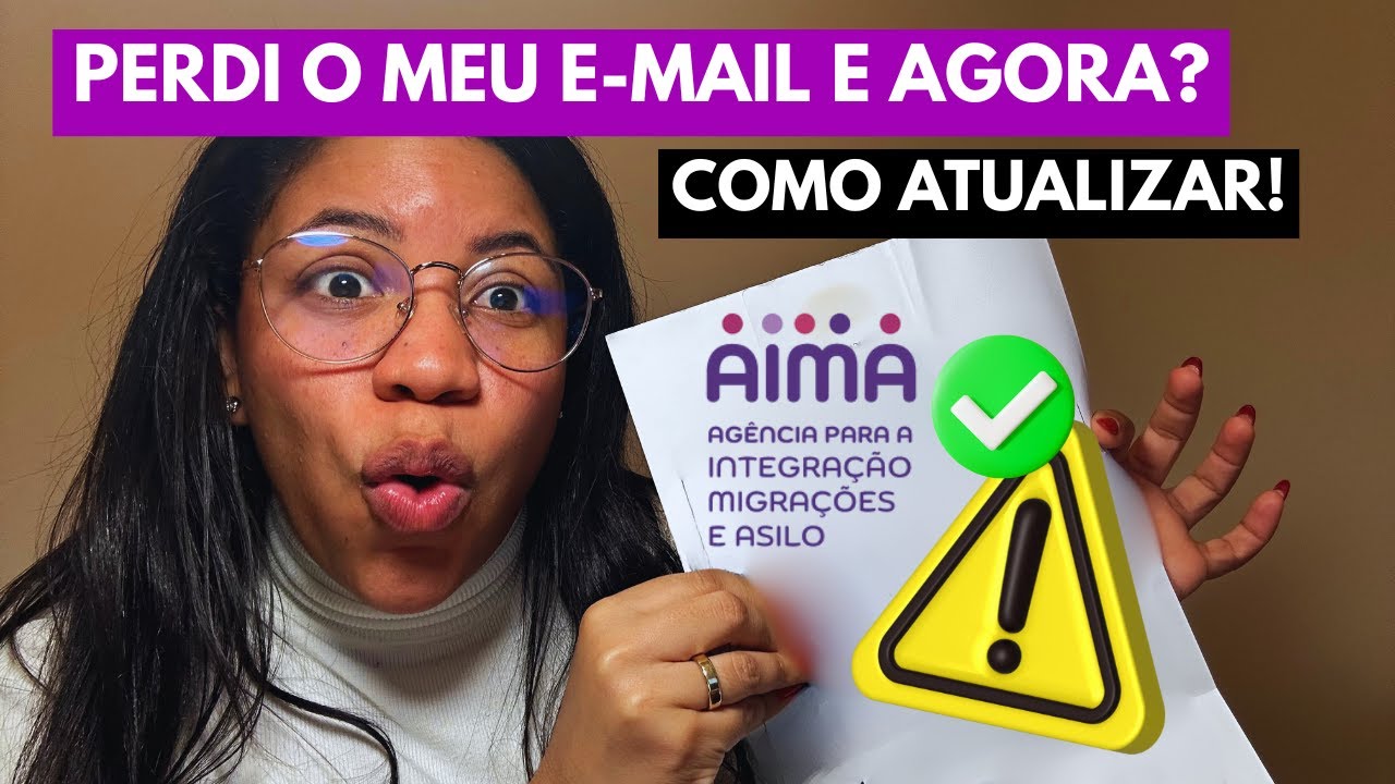 COMO ATUALIZAR SEUS DADOS NA AIMA | Perdi meu e-mail e agora? CPLP