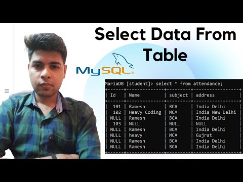 How to Select Data from a Table in MySQL - 6 | MySQL Tutorial for Beginners #mysql