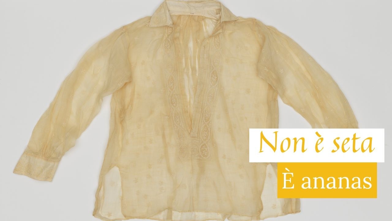 Il delicato tessuto che nasce dalle foglie di ananas