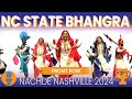 Nc state bhangra  2nd place  nac.e nashville 2024  front row 4k