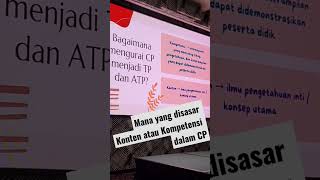 Konten Atau Kompetensi Yang Disasar Dalam Capaian Pembelajaran