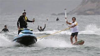 Olympic Torch Arrives In Rio